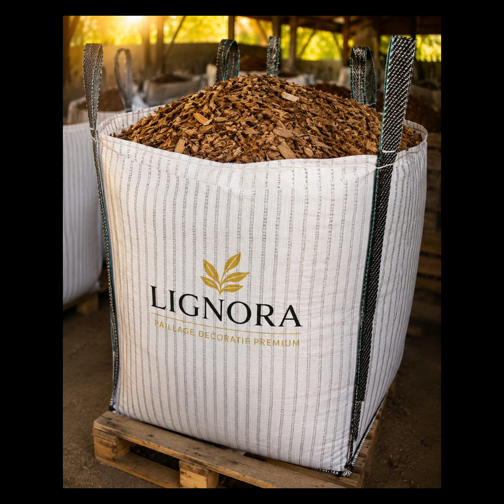 Big Bag 1 m³ – Plaquette de bois décorative naturelle
